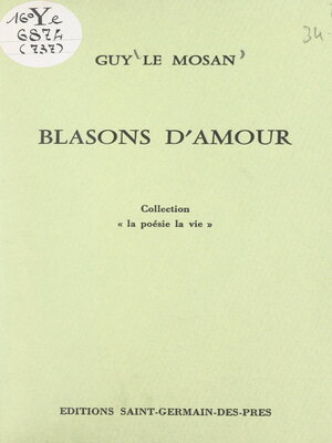cover image of Blasons d'amour